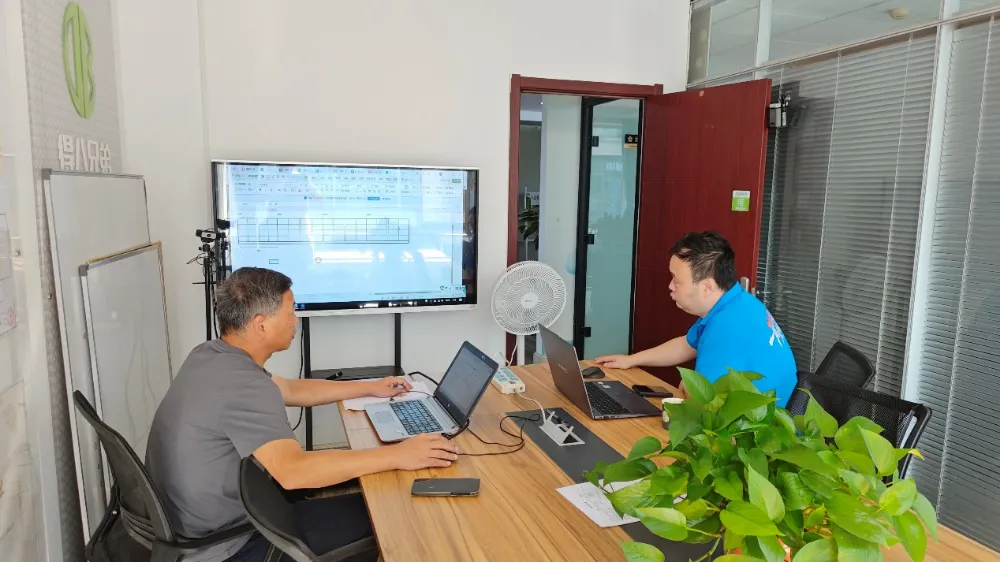 El equipo de Debabrother lleva a cabo un debate en profundidad sobre una solución personalizada de construcción de granjas porcinas para un cliente sudafricano